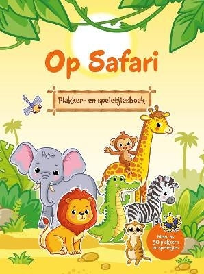 Op Safari Plakker En Speletjiesboek