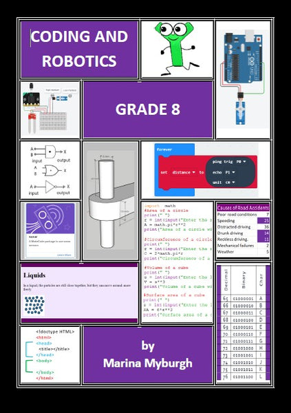 Coding and Robotics Textbook for Grade 8