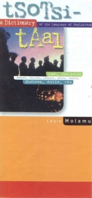 Tsotsitaal a Dict of the Language of Sophiatown