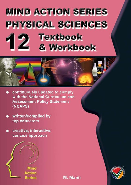 Mind Action Series Physical Science Gr 12 Textbook and Workbook Ncaps PDF 1 Year Licence-3Rd Edition