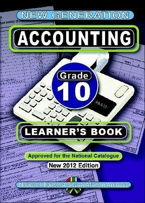 New Generations Accounting Gr 10 (Caps) (Learner Book)