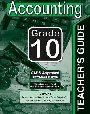 New Era Accounting Gr 10 (Teachers Guide) (Caps)