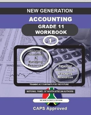 New Generation Accounting Gr 11 (Exercise Book)