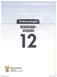 Op Die Wenpad Besigheidstudies Gr 12 (Onderwysersgids)
