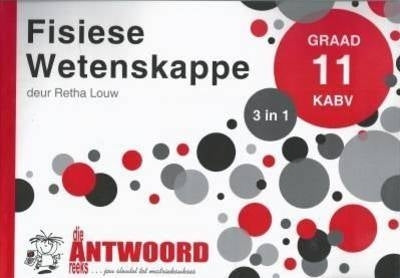 Fisiese Wetenskappe Gr 11 (3 in 1) (Leerdersboek) (Caps) (Die Antwoordgids)