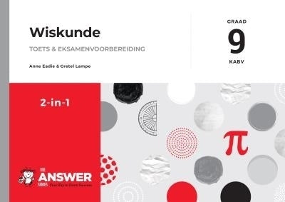 Wiskunde 2 in 1 Gr 9 (Caps) (Die Antwoordgids)