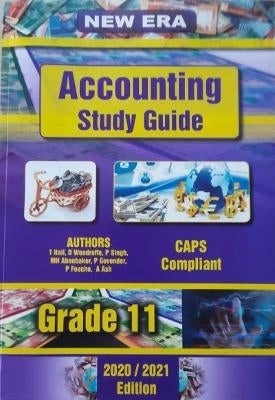 New Era Accounting Gr 11 (Study Guide)