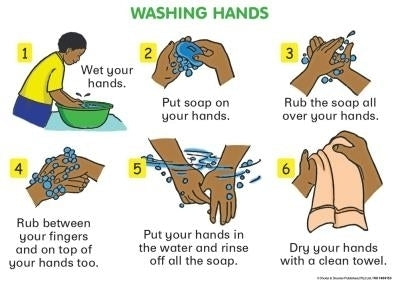 Washing Hands (Wallchart)