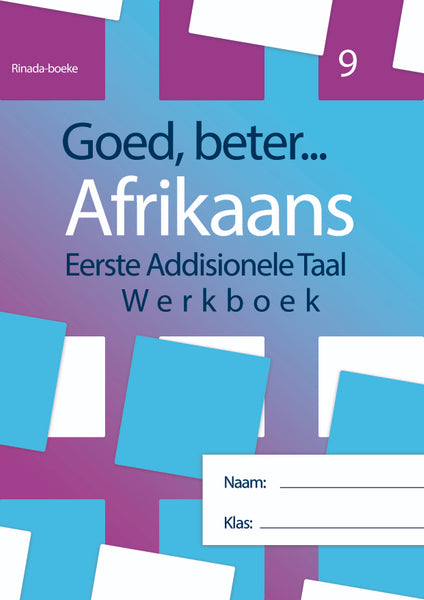 Goed Beter Afrikaans Gr 9 Werkboek