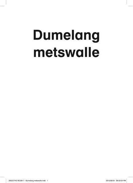 Dumelang Metswalle