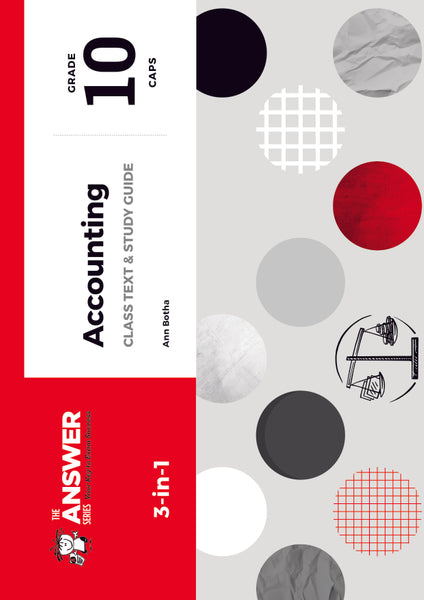 Answer Series Gr 10 Accounting 3 In1 Caps (Study Guide)