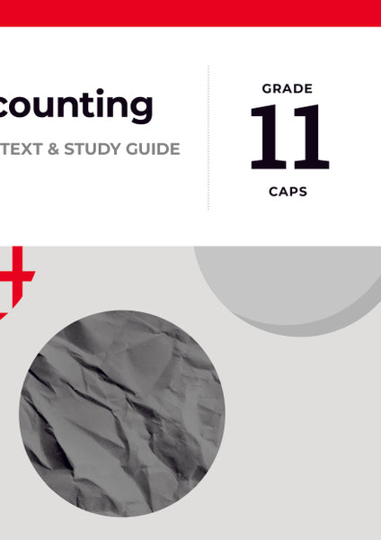 Answer Series Gr 11 Accounting 3In1 Caps (Study Guide)