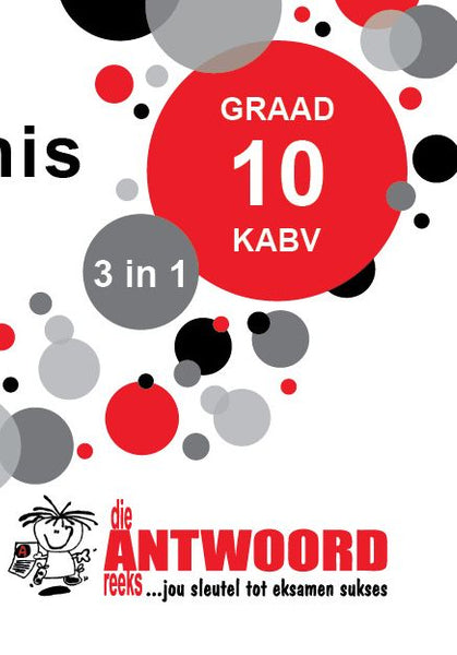 Answer Series Gr 10 Geskiedenis 3 In1 Kabv (Studiegids)