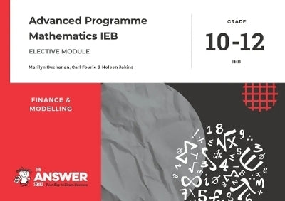 Further Studies Maths Ieb Finance and Modelling Gr 10-12 (Extended Level)