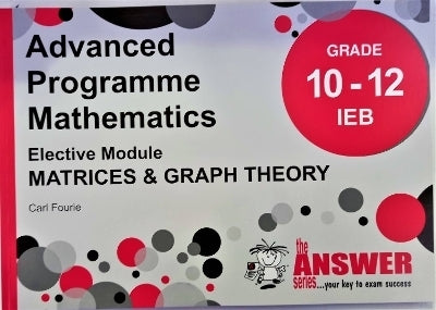 Further Studies Maths Ieb Matrices and Graph Theory Gr 10-12 (Extended Level)