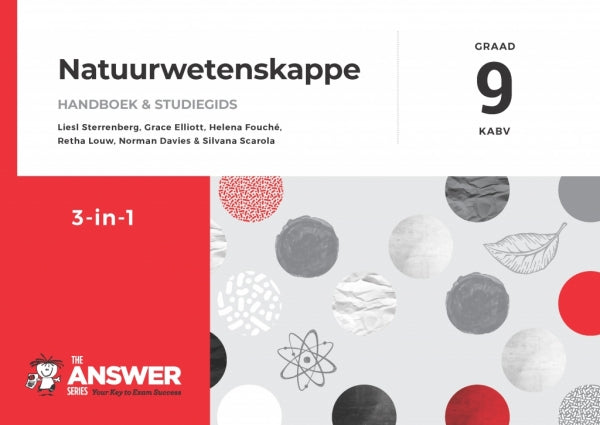 Antwoordgids Natuurwetenskappe (3 in 1) Gr 9 (Studie Gids) (Caps)