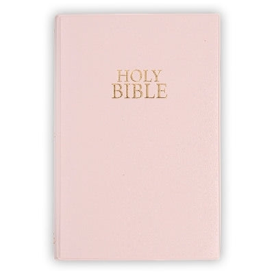 Niv Bible Compact Vinyl Blush Pink