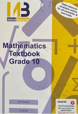 Mindbourne Mathematics Gr 10 (Textbook)