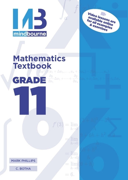 Mindbourne Mathematics Textbook Gr 11 ( Video and License)