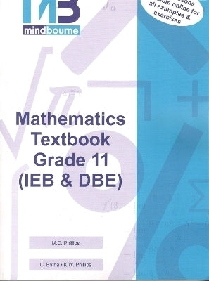 Mindbourne Mathematics Gr 11 (Ieb Dbe) (Textbook)