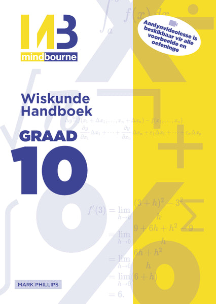 Mindbourne Wiskunde E Handboek Gr 10