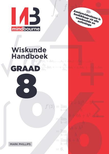 Mindbourne Wiskunde E Handboek Gr 8