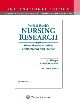 Polit and Becks Nursing Research Generating and Assessing Evidence for Nursing Practice