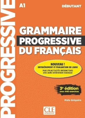 Grammaire Progressive Du Francais Livre Debutant (Dvd Included)