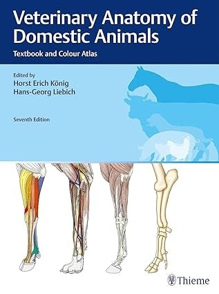 Veterinary Anatomy of Domestic Animals Textbook and Colour Atlas (H/C)