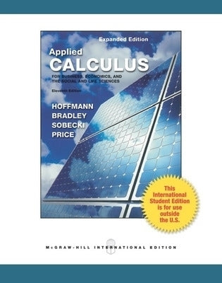 Applied Calculus for Business Economics and the Social and Life Sciences