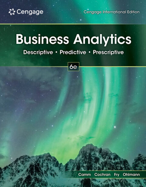 Business Analytics (I/E)