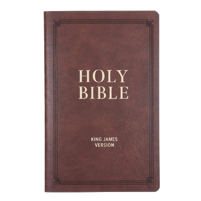 Kjv Brown Faux Leather Flexcover (Gift Edition Bible)