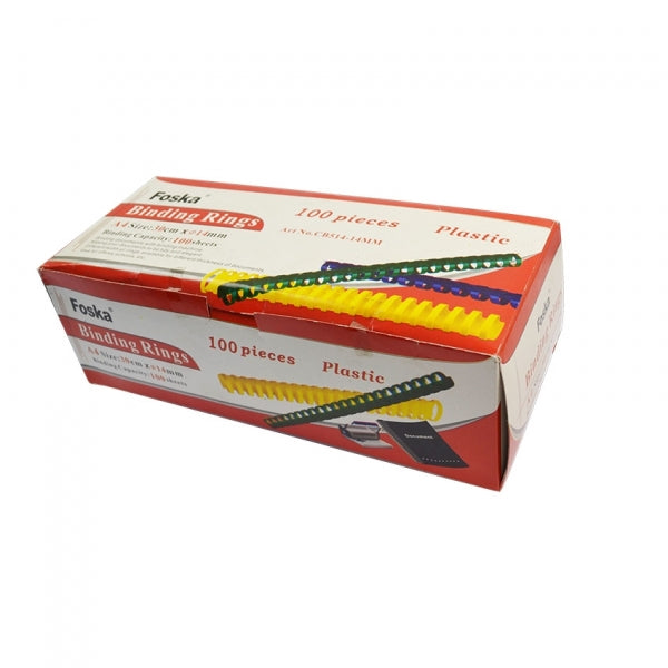 Binding Elements White 19Mm White