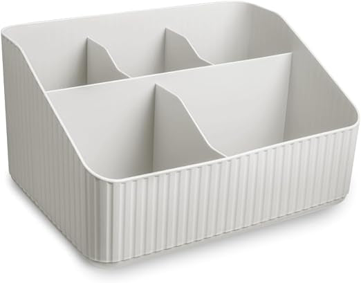 Organizer With Dividers Light Gray