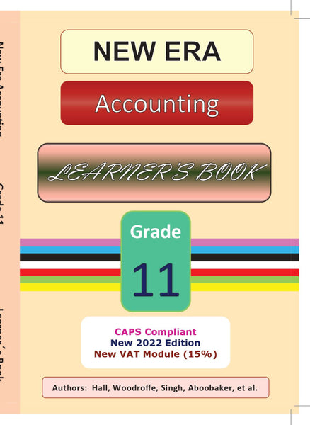 New Era Accounting Gr 11 (Learners Book) 3 Year License
