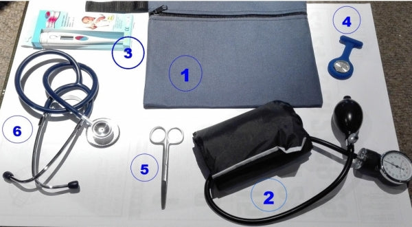 Nurse Medical Kit With Contents