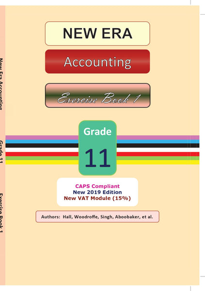New Era Accounting Gr11 (Exercise Book 1) (2019 Update)
