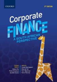 CORPORATE FINANCE A SOUTH AFRICAN PERSPECTIVE