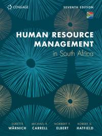 HUMAN RESOURCE MANAGEMENT IN SA