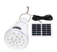 LIGHT BULB SWITCHED SOLAR POWERED LED SOLAN PANEL INCLUDED WHITE