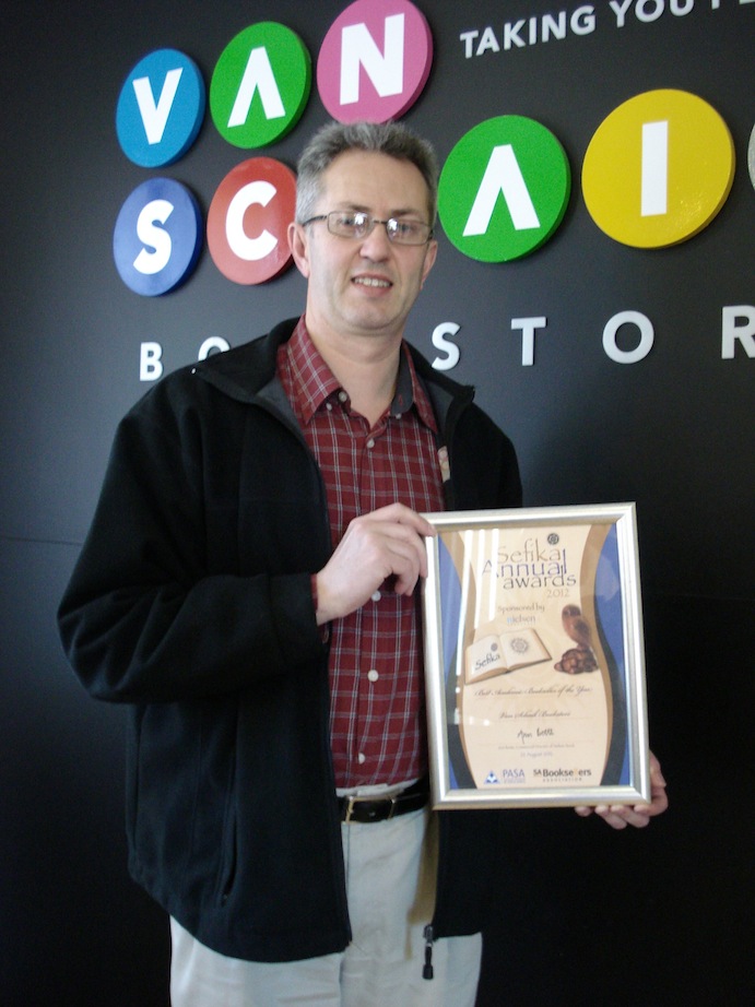 Stephan with Sefika award
