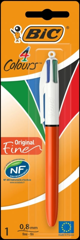 Pen Bic 4 Colours Bpn F Reter Crd