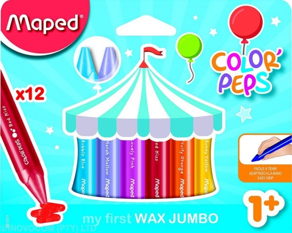 Wax Crayons Jumbo (12)