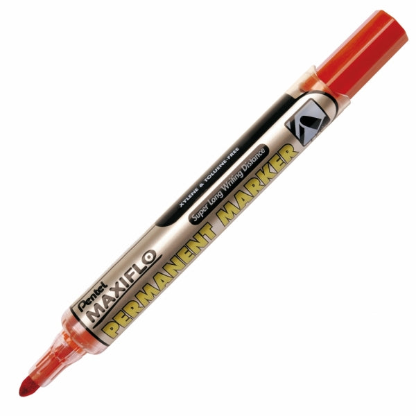 Marker Maxiflo Liquid Permanent Ink Bullet Point Red