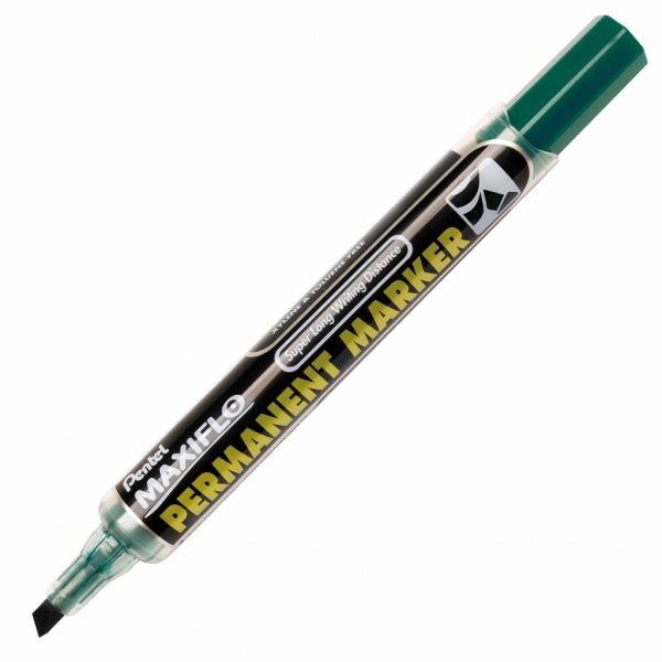 Marker Maxiflo Liquid Permanent Ink Chisel Point Green