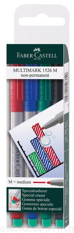 Marker Ohp Faber Castell Medium Wallet 5Pc