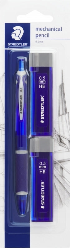 Leads Staedtler 2 Tubes and Mechanical Pencil 0.5Mm B/Card