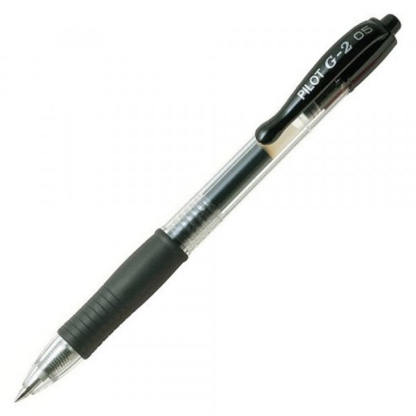 Pen Gel Retractable Pilot G2 0.5Mm Black