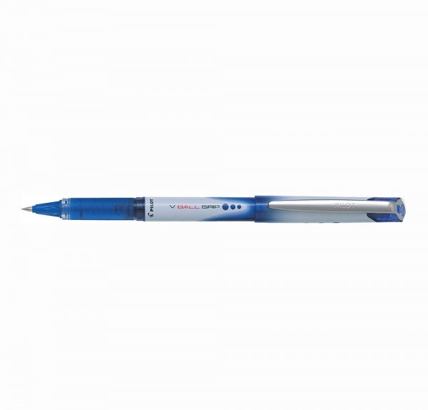 Pen Rollerball Pilot V Ball Grip Blnvbg10 Medium 0.7Mm Blue