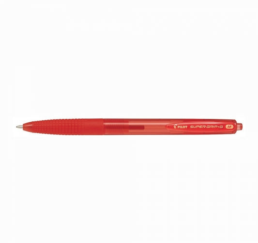 Pen Ballpoint Super Grip G Rectrable M Red